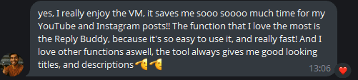 Reply Buddy Testimonial